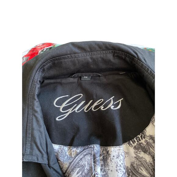 Guess Black Trench Coat Size Petite Medium - Picture 8 of 12